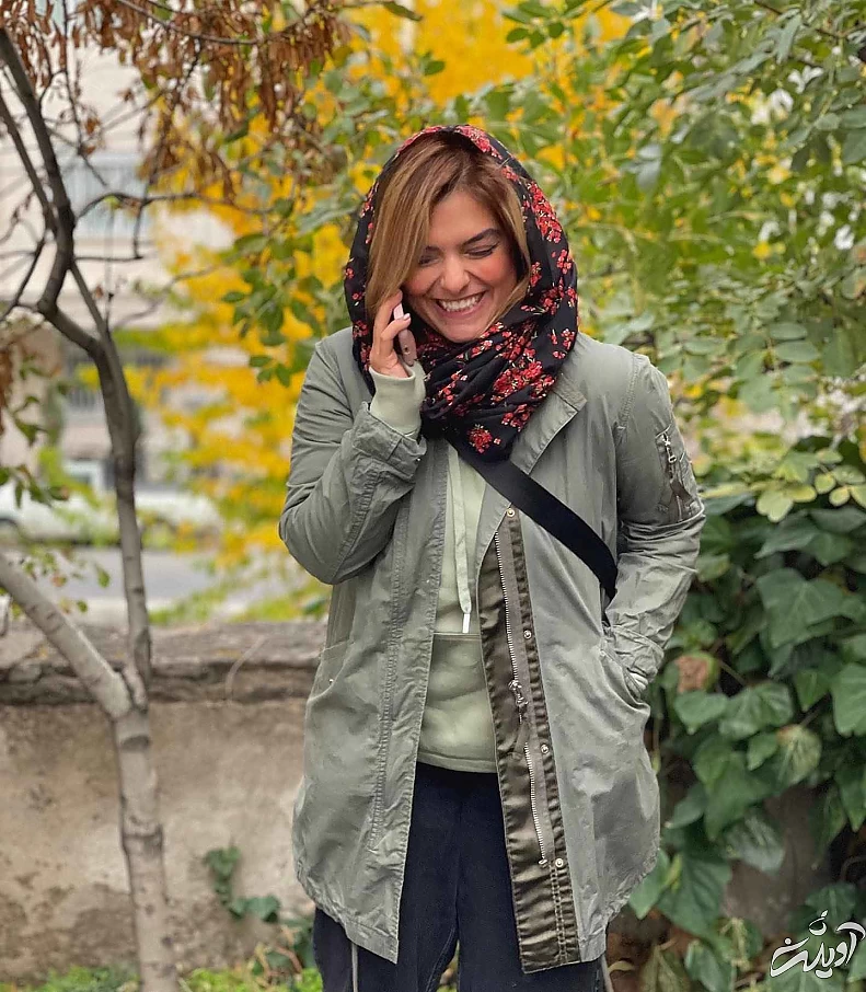 دنیا مدنی با یک کیلو آرایش در باغ بزرگ + عکس